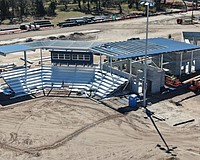 Work proceeds on the fields at 17th Street Park in northeastern Sarasota County. Completion is expected late this year