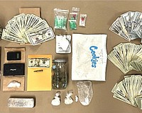 Drugs, cash and a rifle bullet were among the items found by Sarasota Police in a search of a 31st Way home, resulting in the arrest of Demarius R. Jones, of Sarasota.