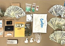 Drugs, cash and a rifle bullet were among the items found by Sarasota Police in a search of a 31st Way home, resulting in the arrest of Demarius R. Jones, of Sarasota.