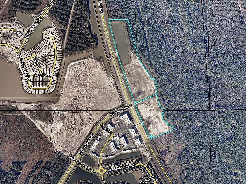 A Baptist Health medical campus is under construction at 8675 St. Johns Parkway in St. Johns County’s SilverLeaf community.