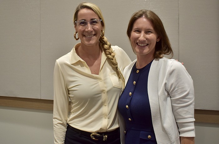 Amanda Parrish is serving as the EDC's interim CEO, and Elizabeth Cordes is the director of business recruitment and expansion.