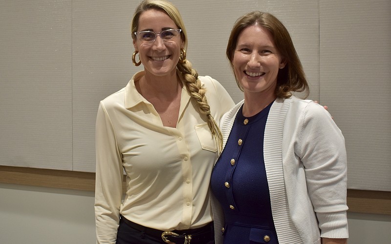 Amanda Parrish is serving as the EDC's interim CEO, and Elizabeth Cordes is the director of business recruitment and expansion.