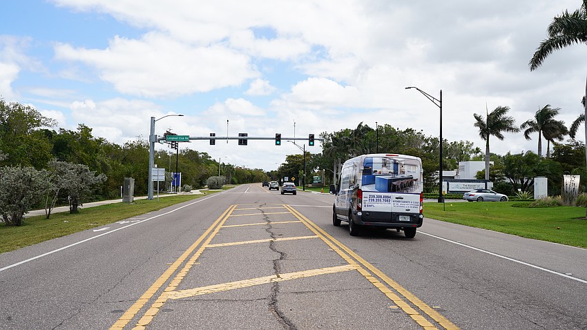 Longboat Club Road looking south Thursday afternoon, April 9, 2026.