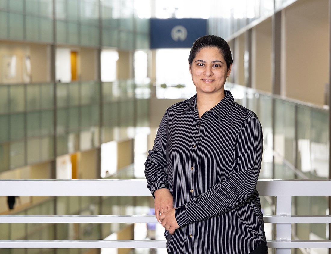 Sabeen Ahmed has been working with Moffitt researchers for more than a year on an AI model.
