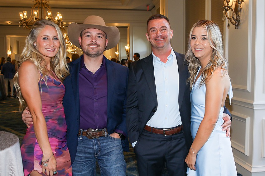 Jayden and KC McReynolds with Jason and Kayla Stoltzfus