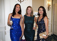 Julia Groom, Elizabeth Moore and Jennifer Masters