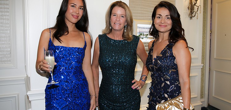 Julia Groom, Elizabeth Moore and Jennifer Masters