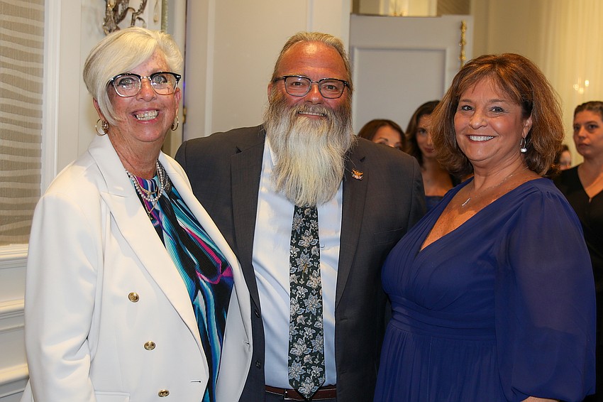 Debra and Damian Ruppert with Laurel Corriveau