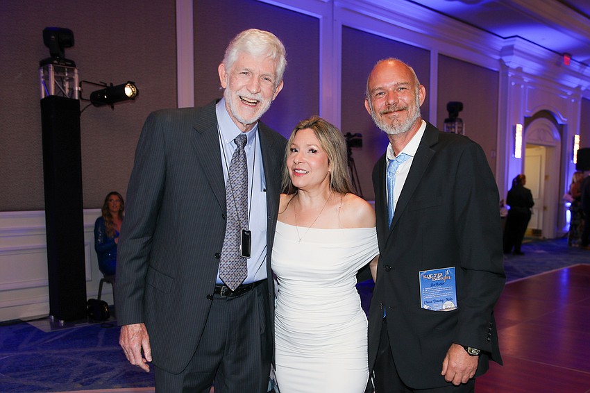 Dennis McGillicuddy, Jennifer Reymundi and George Scarfe