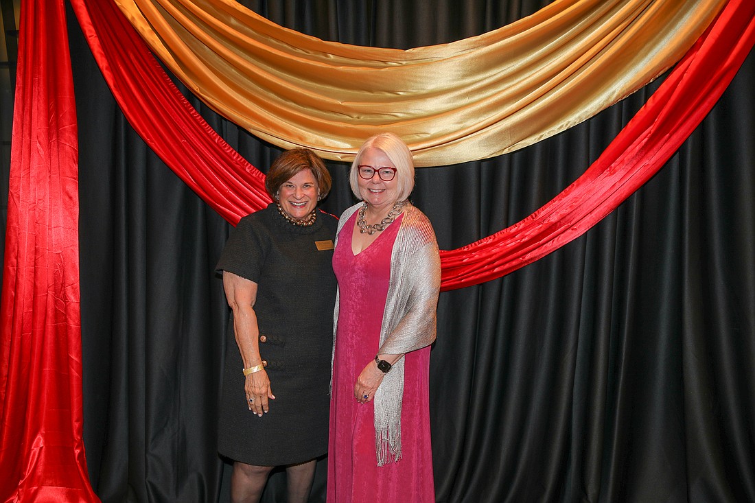 The Centennial Celebration of 100 years of the Sarasota Opera co-chairs are Sue Neumann and Lynn Blackledge.
