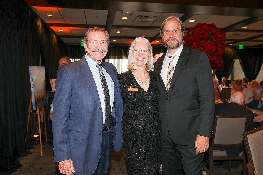 Louis Kosiba, Ina Goldberg and Greg Campbell