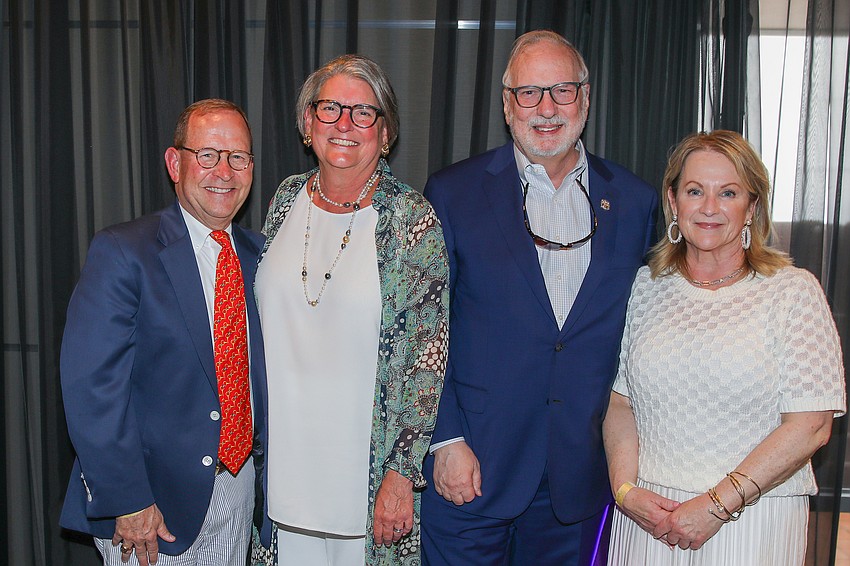Bob and Cindy Bernardin with Joe Bavaria and Catherine Mikelson