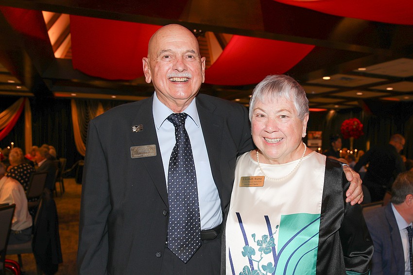 From the Manatee County Opera Guild are Rocco and Elizabeth Aversa.