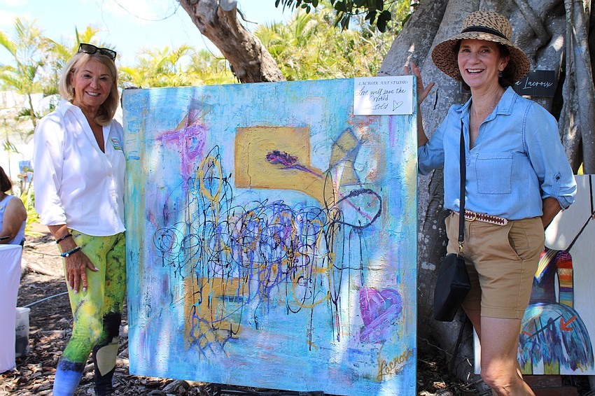 Linda Torcivia purchased Marie Therese Lacroix's piece, 