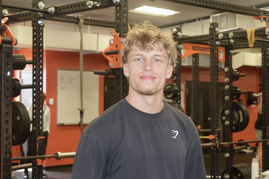 Chris Schrum was one of seven different Sailors to place first in their respective weight classes for either Traditional or Olympic style at the district meet.