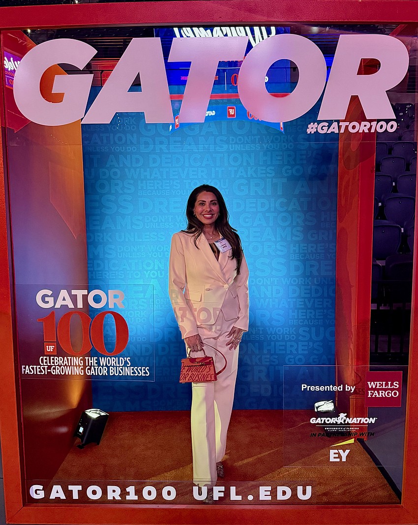 Erum Kistemaker was recently announced to the 2026 Gator100 list. Courtesy photo