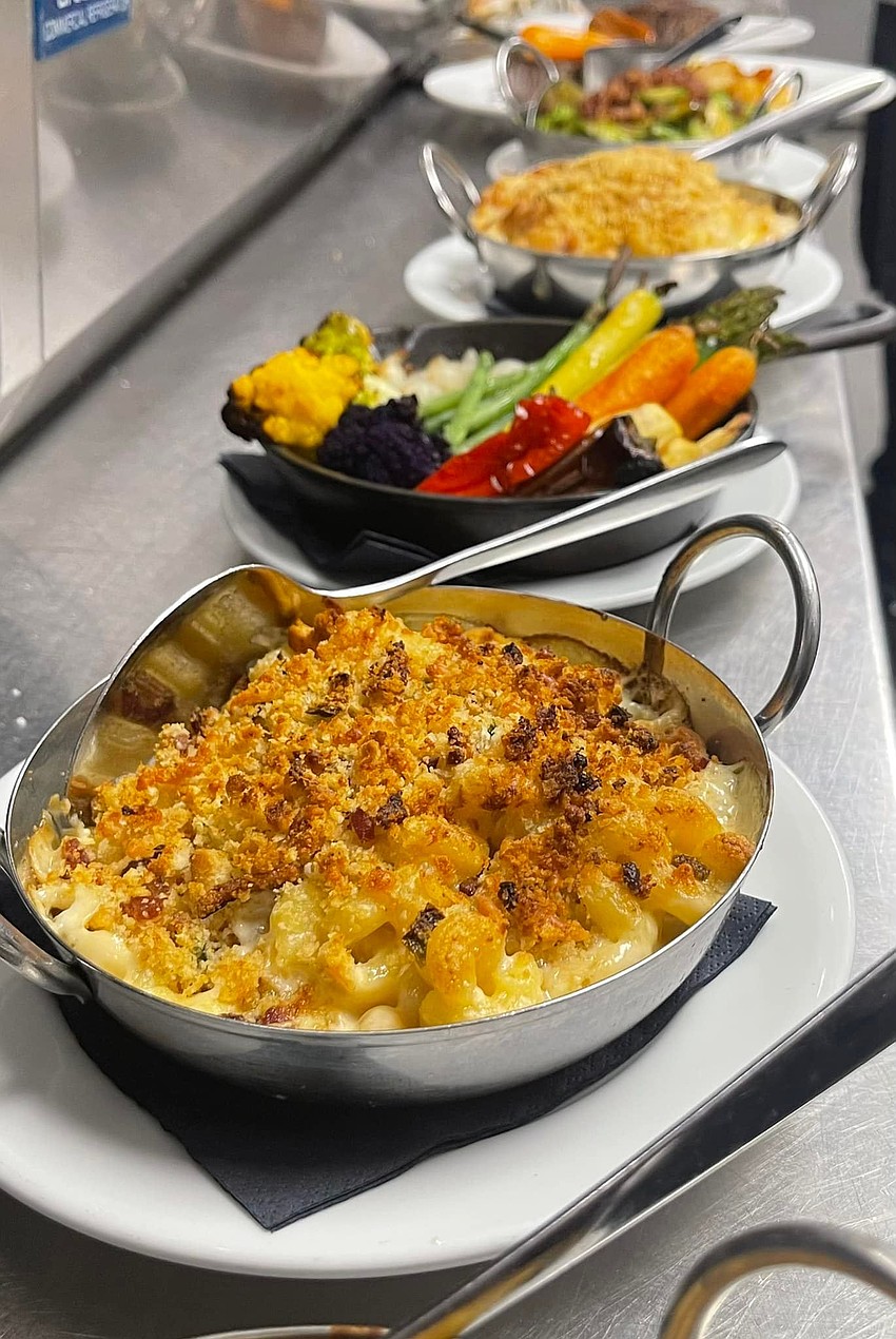 Lobster truffle five cheese mac ($26) from Siesta Key Summer House Steak & Seafood.