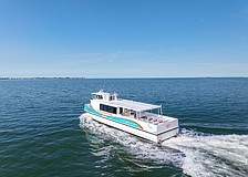 The Manatee Belle can carry more than 90 passengers.