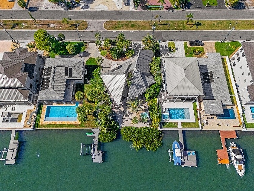 Mike Bryan and his wife Nadia have listed their is 2,182-square-foot home on St. Pete Beach for sale.