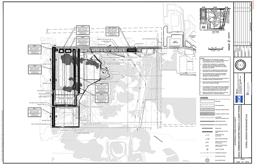 Hillwood wants to mass-grade site for possible 1 million-square-foot ...