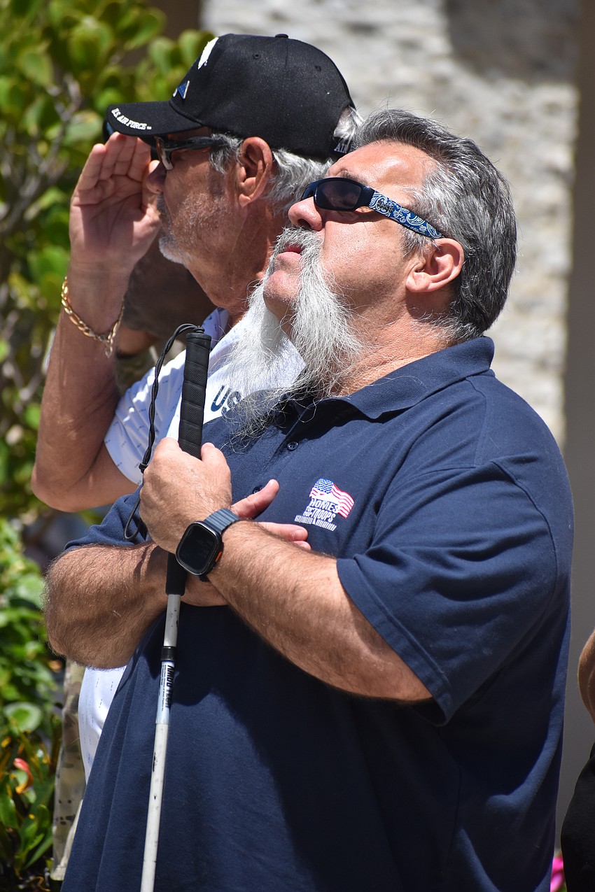 Aaron Cornelius, who was an honored veteran at last year's event, returned this year. He is excited for his new chapter when he moves into his new home in Lithia in June.