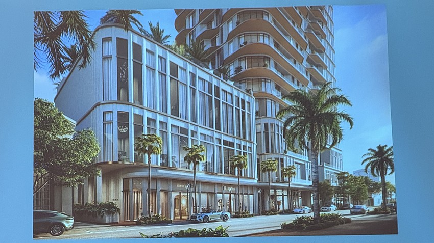 Ground-level retail next to the Waldorf Astoria Residences will include a signature restaurant and potentially fashion houses.