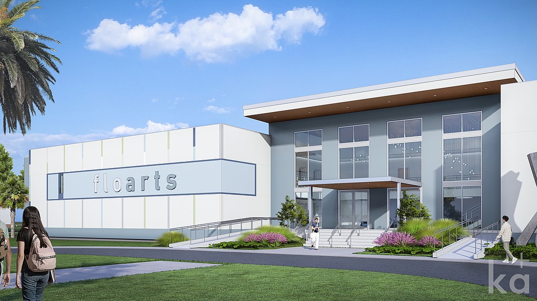 St. Johns River State College Florida School of Arts building.