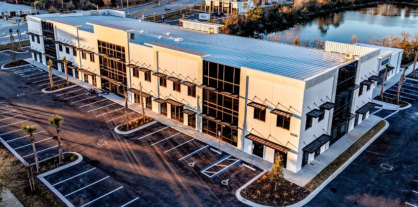 Village Crossing Center is designed as three buildings totaling almost 43,000 square feet of space.