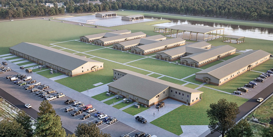 Florida National Guard’s Camp Blanding Joint Center’s new Operational Readiness Training Complex.