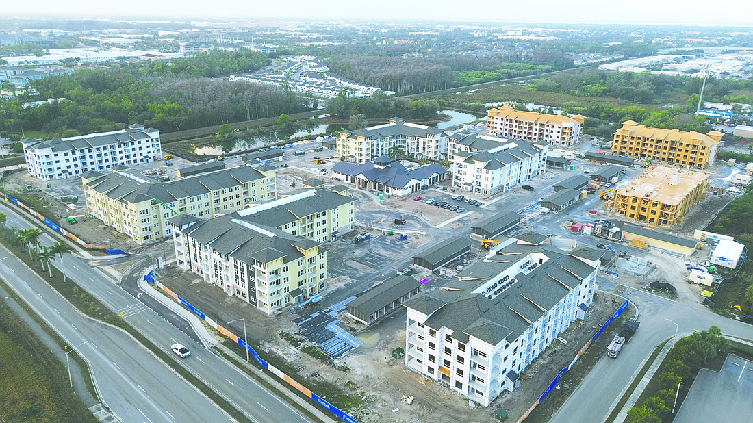 The Monarch, a 472 unit community, will feature one-, two- and three-bedroom apartments with amenities.