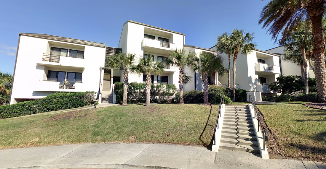 Spinnaker Reach Condominium is an oceanfront property featuring three bedrooms, three full and one half-bathrooms, porches/balconies.