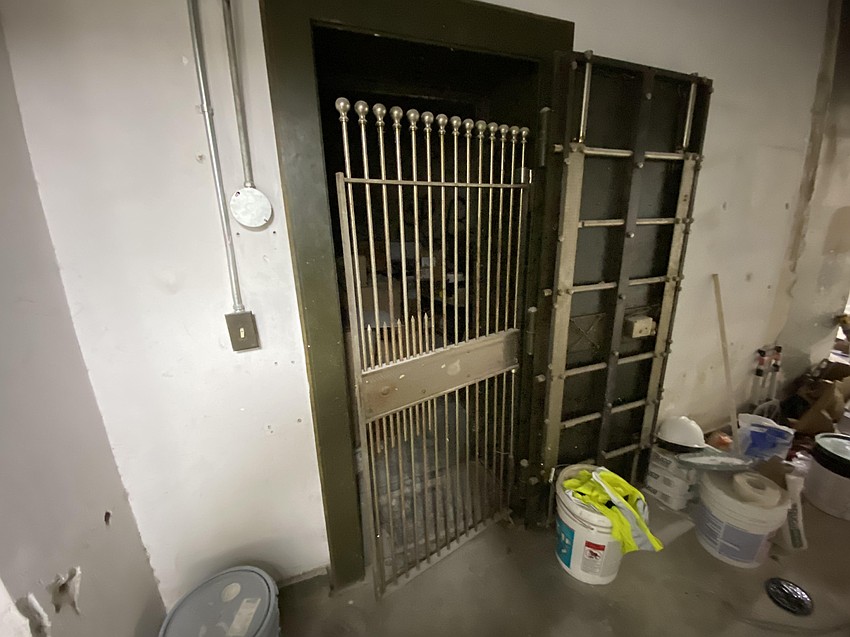 A hand-operated elevator in the basement of The Greenleaf building in Downtown Jacksonville will be incorporated into a speakeasy planned for the space. The city is reviewing a permit to build subway-type stairs to the speakeasy through the sidewalk on Adams Street.