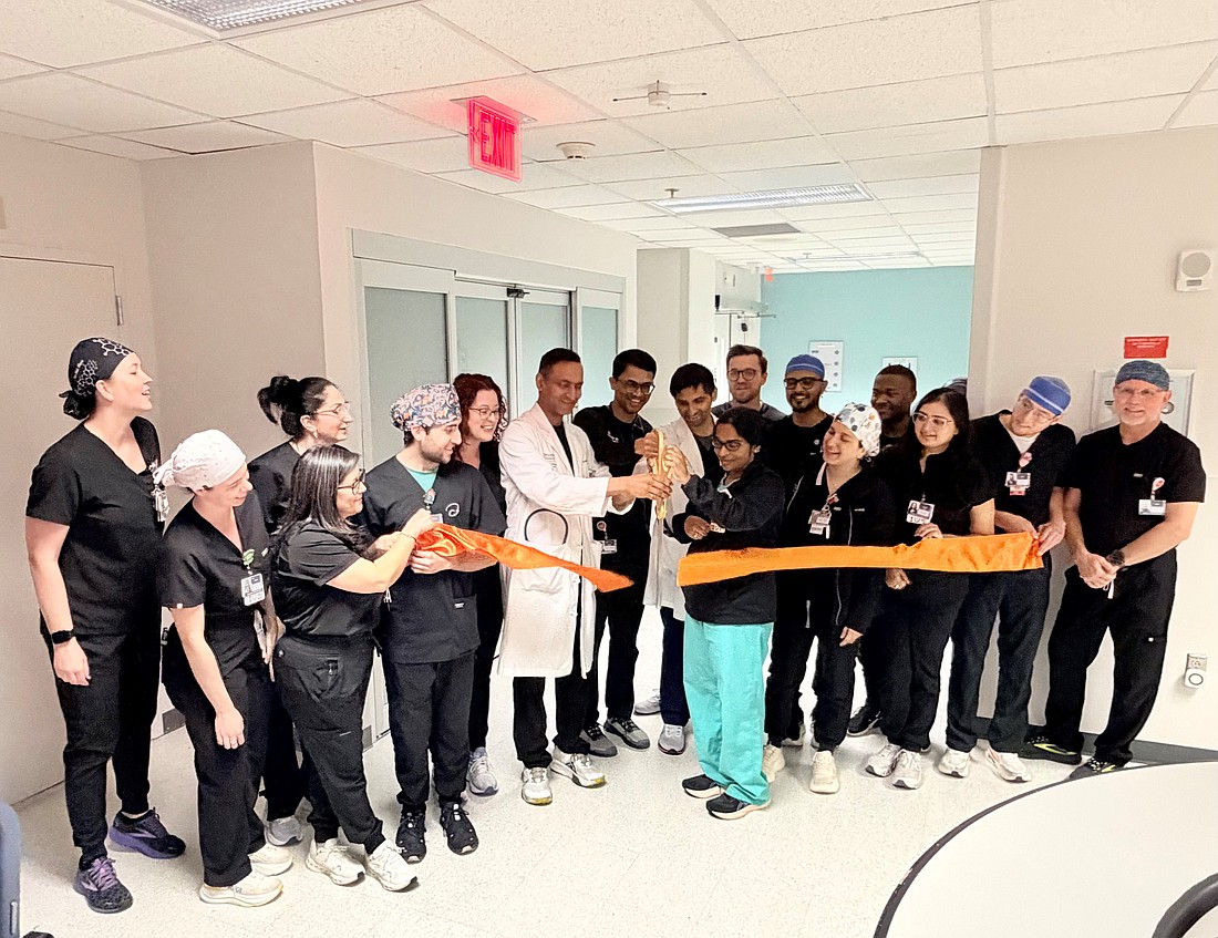 The lab will have its first patient next week.