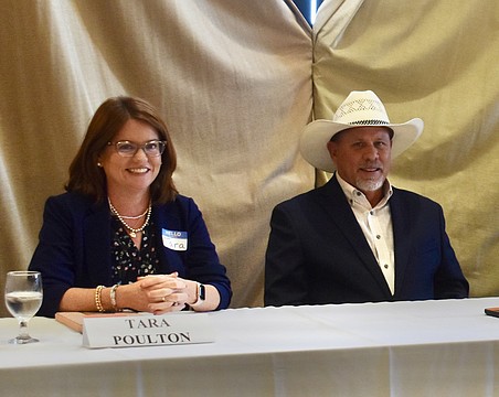 Tara Poulton and Ed Ference are two of the four candidates vying for the Republican nomination in District 6.