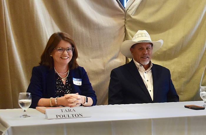 Tara Poulton and Ed Ference are two of the four candidates vying for the Republican nomination in District 6.