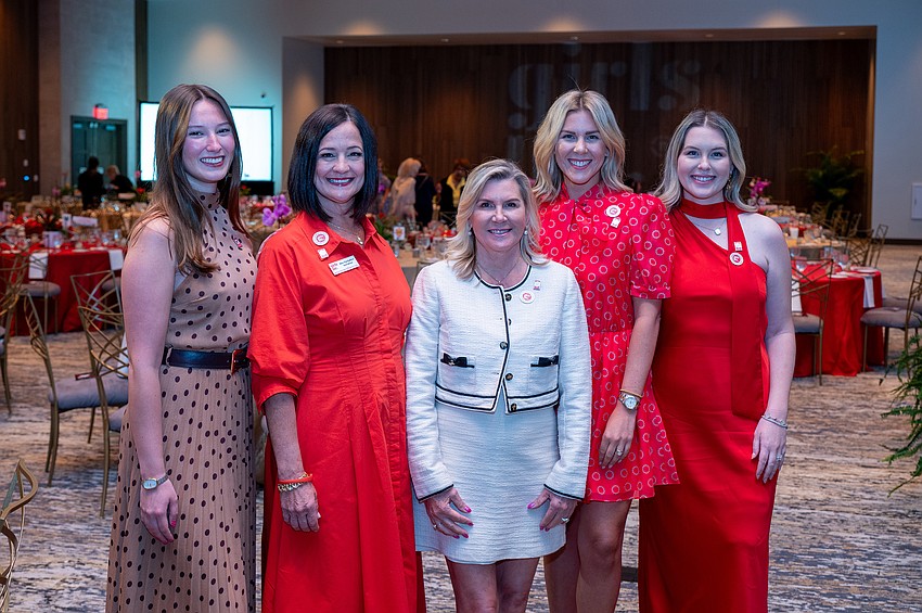 Celebration Co-Chairs Izzie and Mary Pat Radford with Co-Chairs Tammy Karp, Taylor Karp Teymuri and Sarah Karp Renkliyuz