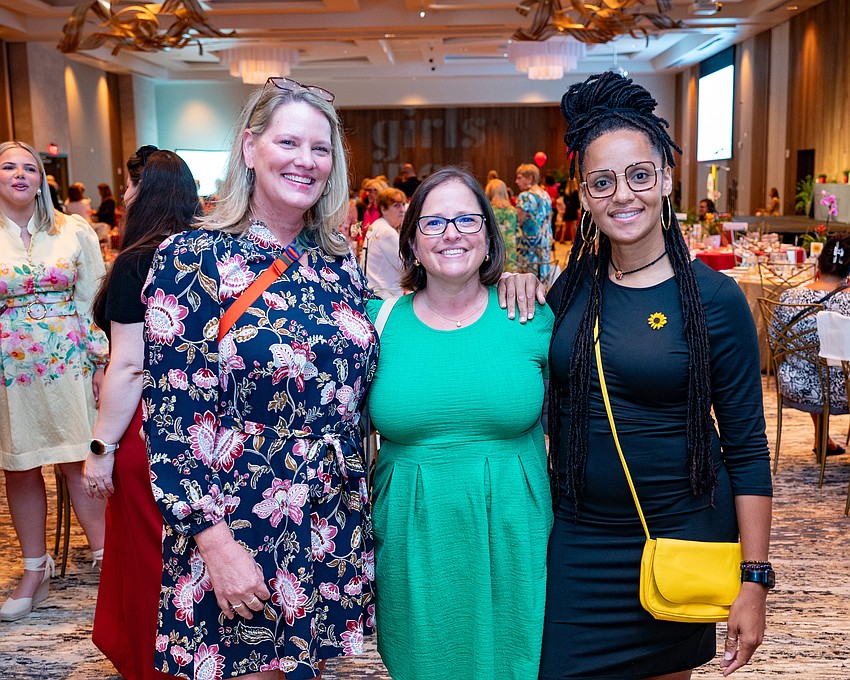 Nicole Light, Erin Chapman and Margie Pierrelouis