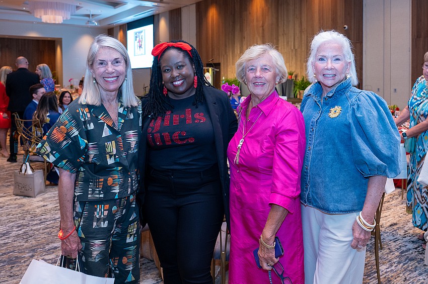 Barbara May, Lordan Geillaume, Carol Bures and Elizabeth Van Piper