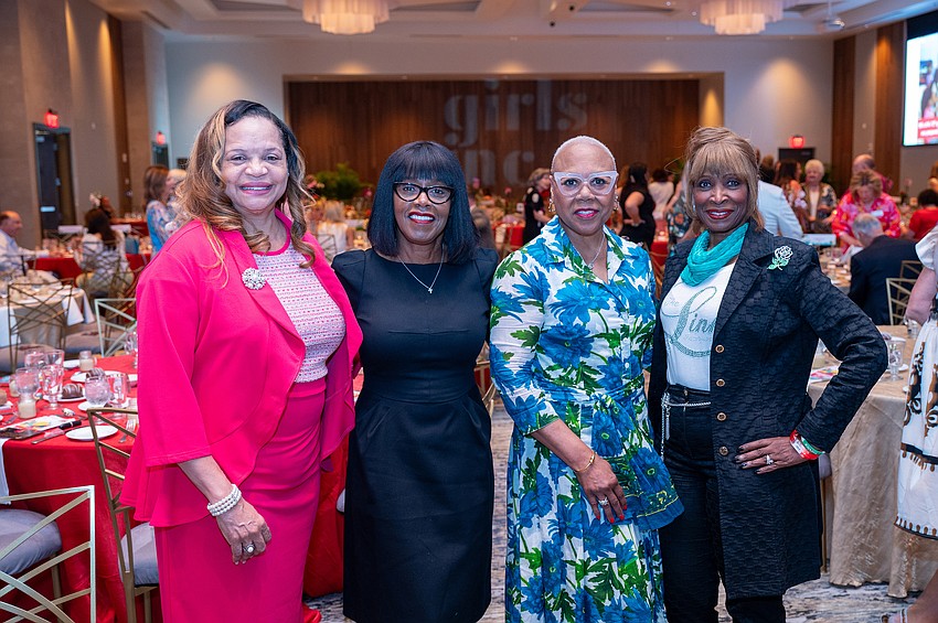 Renay Johnson, Cheryl Allgood-Nelson, Brenda Belsito and Florence Shelton-Clark