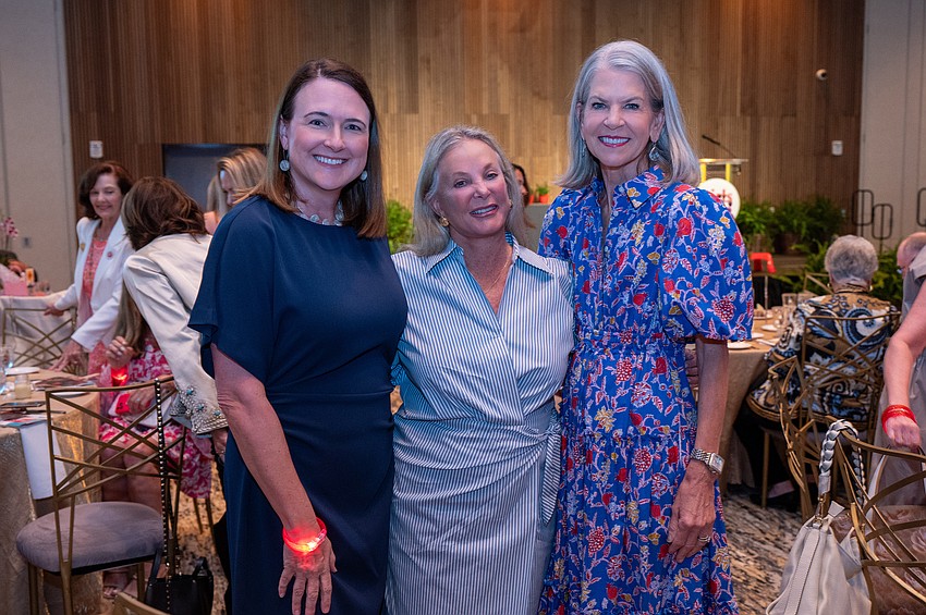 Stacey Corley, Julie Harris and Sally Schule