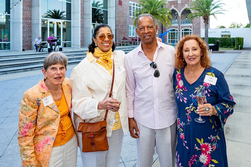 Cookie Bloom with Marie and Warren Colbert and Francine Webb