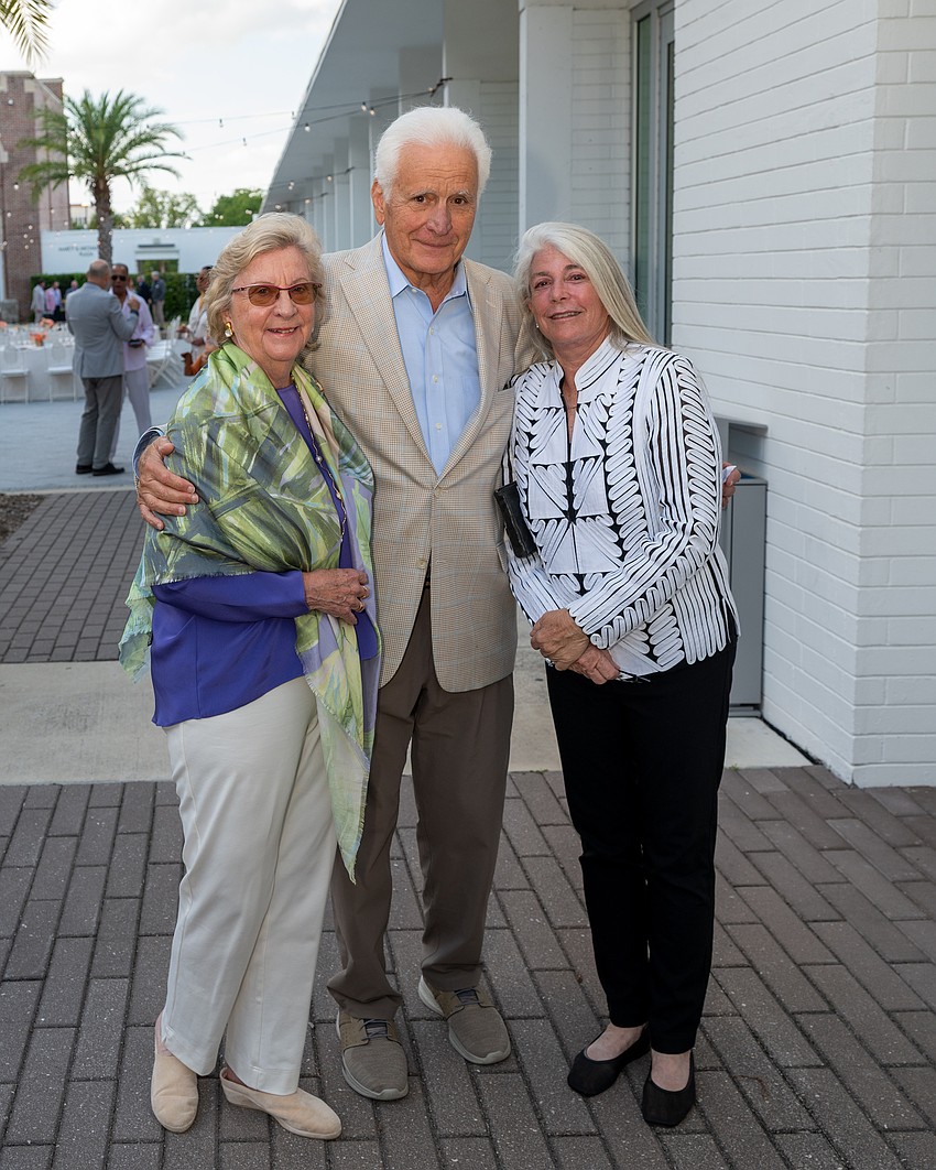 Katherine and Frank Martucci with Marcy Klein