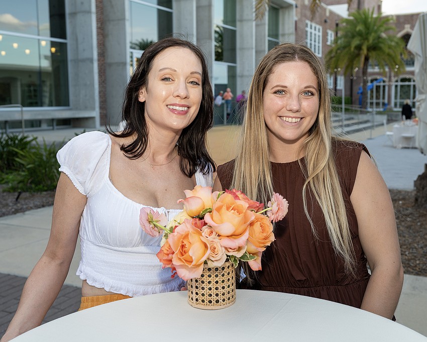 Laura Wood and Rosemarie Poplin