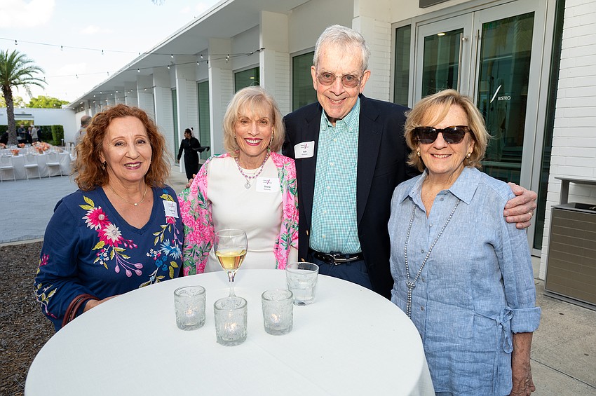 Francine Webb, Diane and Bob Roskamp and Rosemary Obendorf
