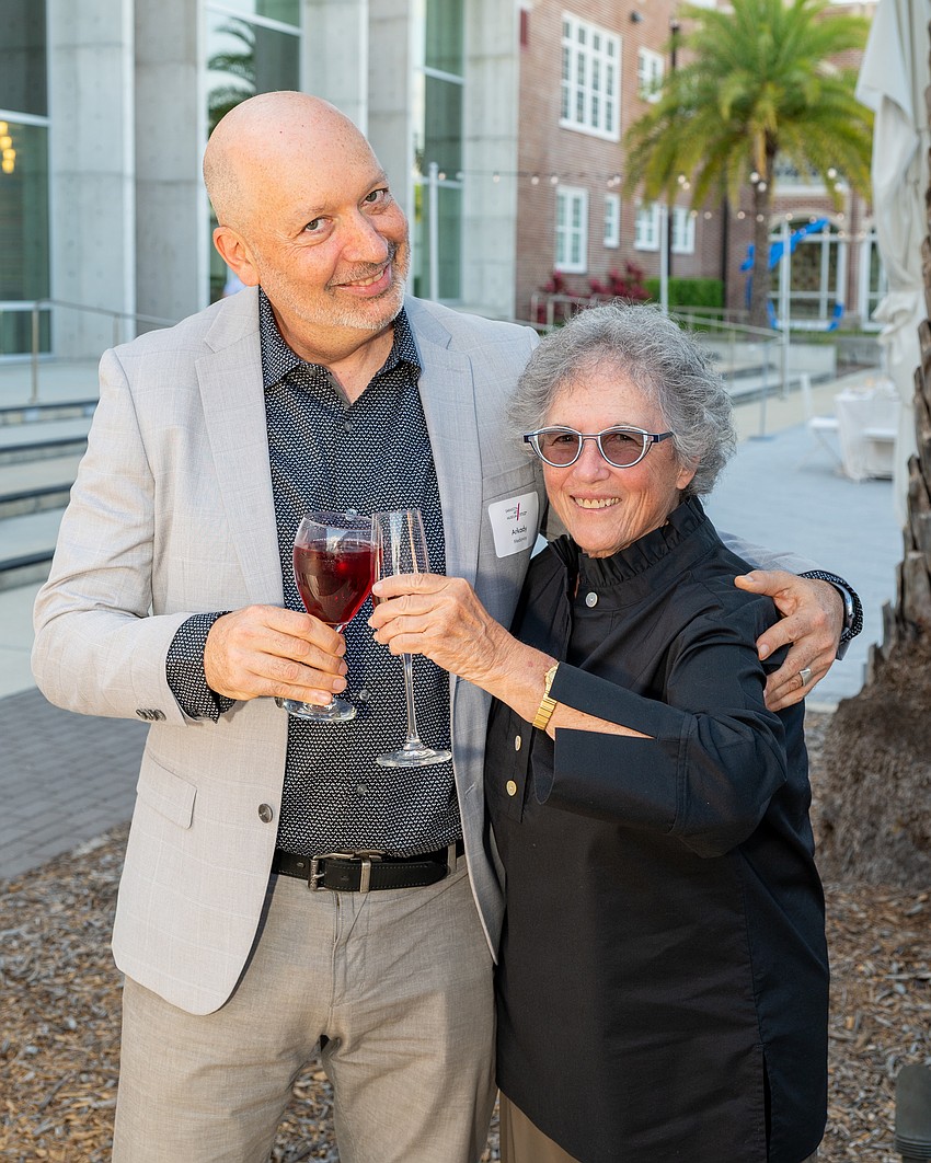 Arkady Medovy and Wendy Surkis