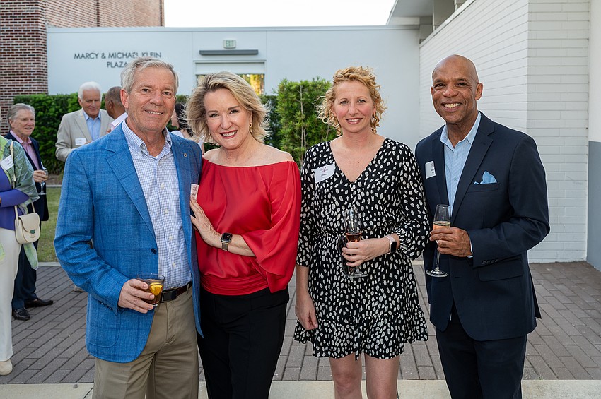 David Sessions, Teri Hansen, Jessica Polk and Marlon Brown