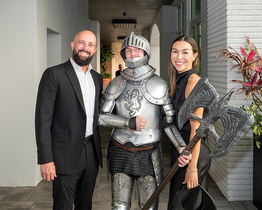 Nate Leduc, Aydar Rakhmatullin and Melissa Leduc