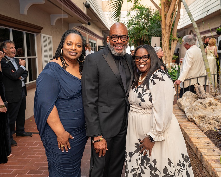 April, Trevor and Teresa Harvey