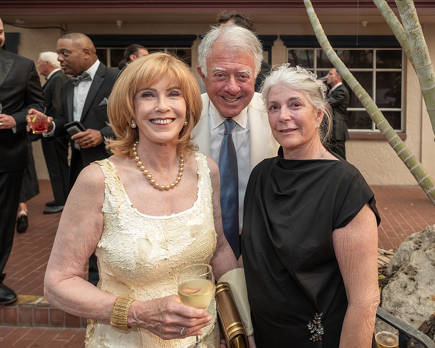 Carol Kalikow, with Michael and Marcy Klein