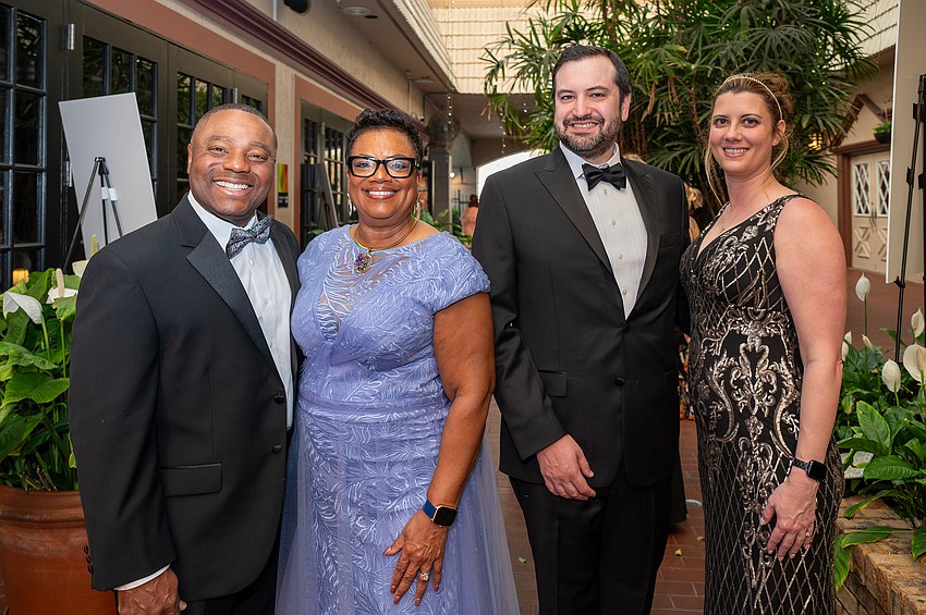 Eric and Dr. Sandra Braham with Don and Danielle Mandeville